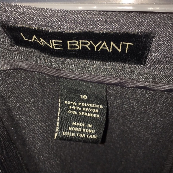 Charcoal Gray Lane Bryant Skirt - Picture 3 of 3